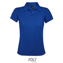 Koszulka Polo Damska Klasyczna Pika Poliester Bawelna L528 - Royal Blue 241