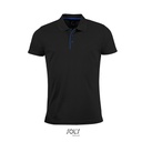 Koszulka Polo Klasyczna Poliester Pika L542 - Black