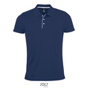 Koszulka Polo Klasyczna Poliester Pika L542 - French Navy