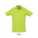 Koszulka Polo Klasyczna Bawelniana Pika L562 - Apple Green
