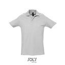 Koszulka Polo Klasyczna Bawelniana Pika L562 - Ash (Heather)