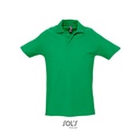 Koszulka Polo Klasyczna Bawełniana Pika L562 - Kelly Green