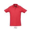 Koszulka Polo Klasyczna Bawelniana Pika L562 - Red