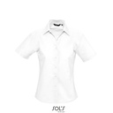 Koszula Damska Slim Oxford L610 - White