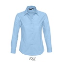 Koszula Damska Klasyczna Oxford L611 - Sky Blue