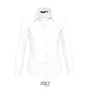 Damska koszula oxford L611 - White