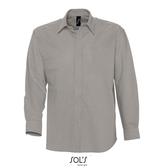 Koszula Oxford meska L613 - Silver