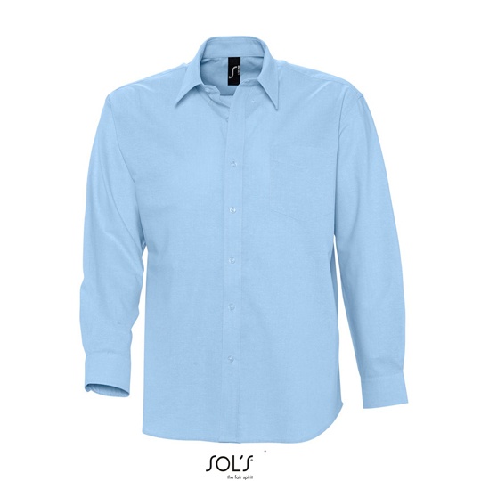 Koszula Oxford meska L613 - Sky Blue