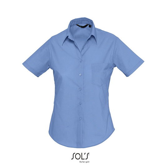 Koszula Slim L620 - Middle Blue