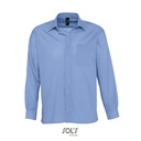 Koszula męska klasyczna L623 - Middle Blue