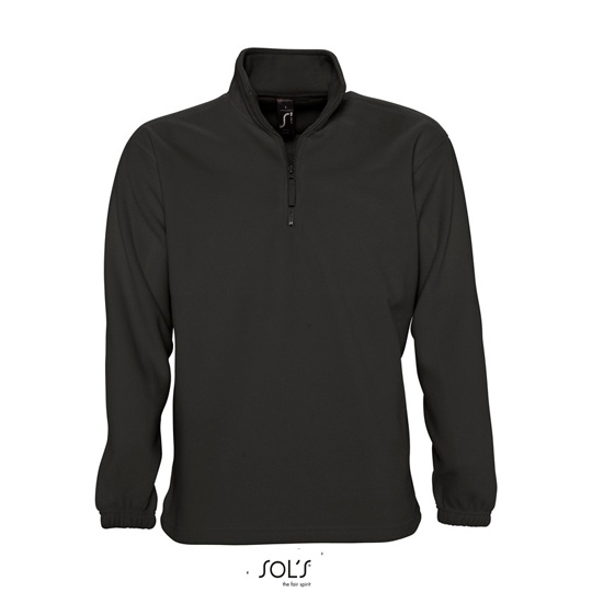 Bluza Meska Klasyczna Polarowa L740 - Black