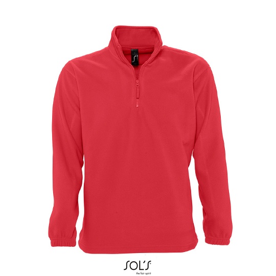 Bluza Meska Klasyczna Polarowa L740 - Red