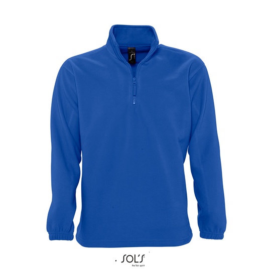 Bluza Meska Klasyczna Polarowa L740 - Royal Blue 241