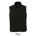 Bezrękawnik polarowy unisex L741 - Black