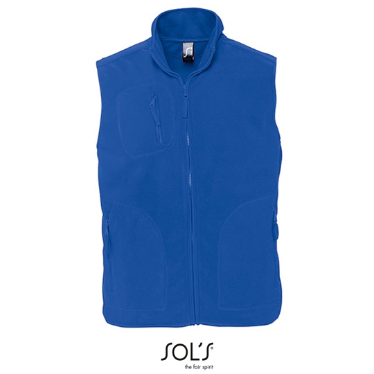 Bezrekawnik Klasyczny Polarowy L741 - Royal Blue 241