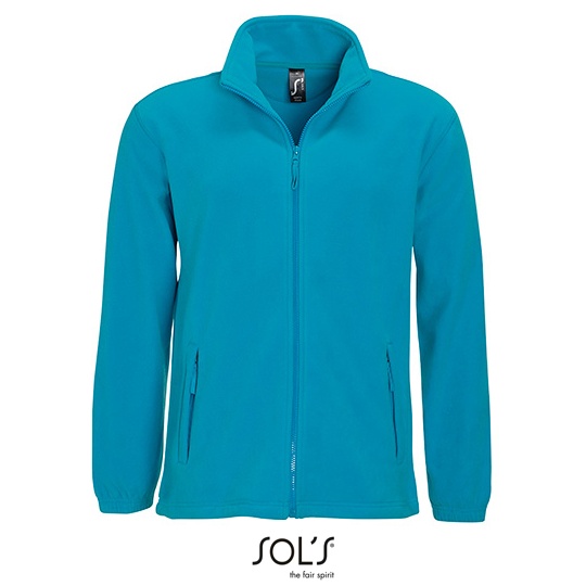 Bluza Klasyczna Polarowa L742 - Aqua