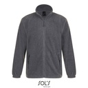Bluza Klasyczna Polarowa L742 - Grey Melange