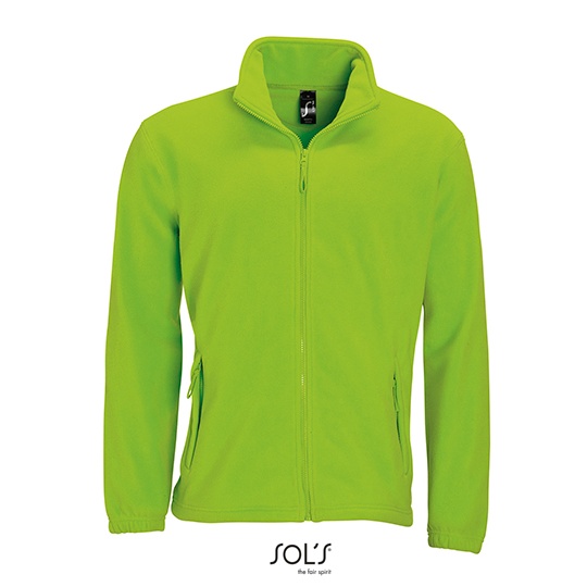 Bluza Klasyczna Polarowa L742 - Lime