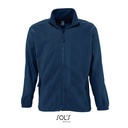 Bluza Polarowa z Zamkiem L742 - Navy