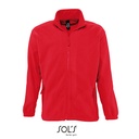 Bluza Polarowa z Zamkiem L742 - Red