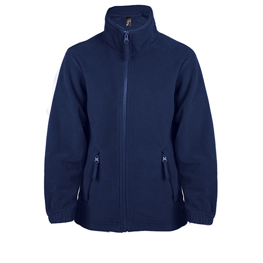 Bluza Dziecięca Klasyczna Polarowa Niemechacaca L742K - Navy
