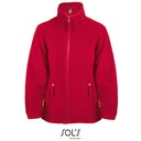 Bluza Dziecieca Klasyczna Polarowa Niemechacaca L742K - Red