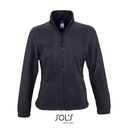 Bluza Damska Klasyczna Polarowa Niemechacaca sie L745 - Charcoal Grey (Solid)