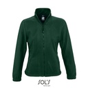 Bluza Damska Klasyczna Polarowa Niemechacaca sie L745 - Fir Green