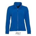 Bluza Damska Klasyczna Polarowa Niemechacaca sie L745 - Royal Blue 241