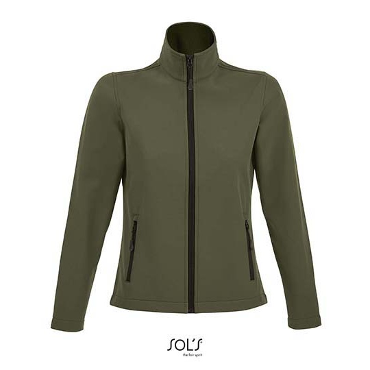 Kurtka Damska Softshell Klasyczna L838 - Army