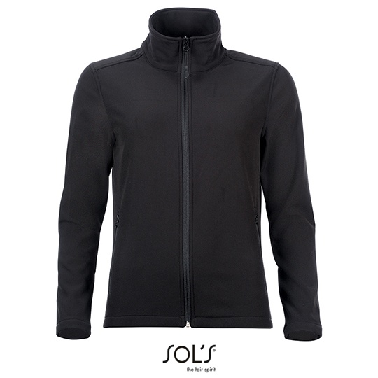 Damska Kurtka Softshell z zamkiem L838 - Black