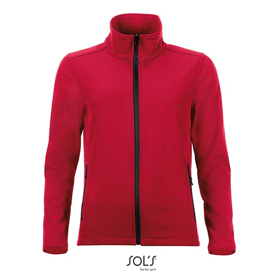 Kurtka Damska Softshell Klasyczna L838 - Pepper Red