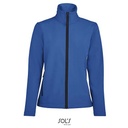 Damska kurtka softshell na zamek L838 - Royal Blue 241