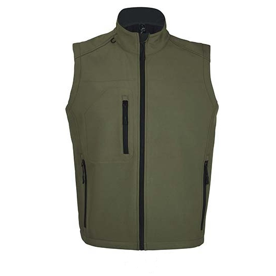 Kamizelka Klasyczna Softshell Wodoodporna Oddychająca L846 - Army