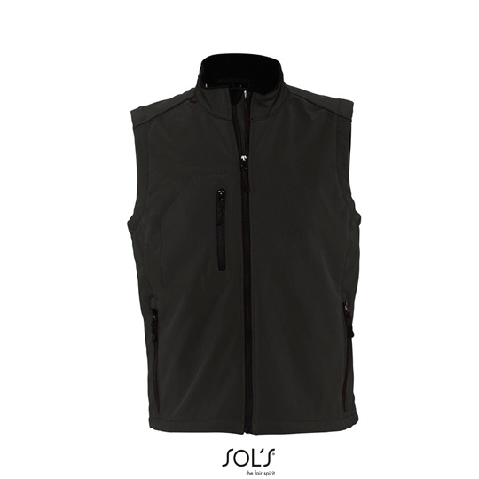 Kamizelka Klasyczna Softshell Wodoodporna Oddychajaca L846 - Black