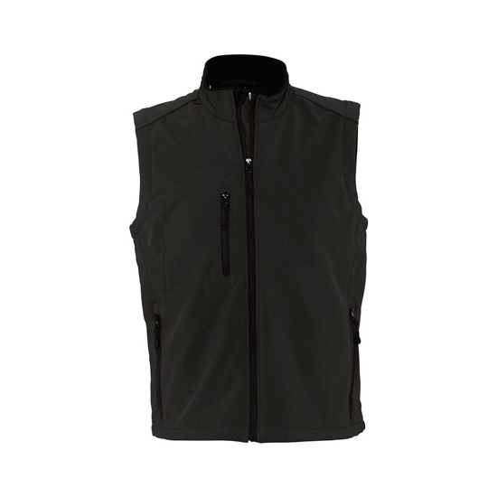 Kamizelka Klasyczna Softshell Wodoodporna Oddychająca L846 - Black
