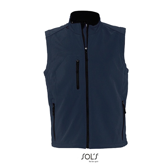 Kamizelka Klasyczna Softshell Wodoodporna Oddychajaca L846 - French Navy