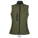 Bezrekawnik Klasyczny Softshell Wodoodporny L847 - Army