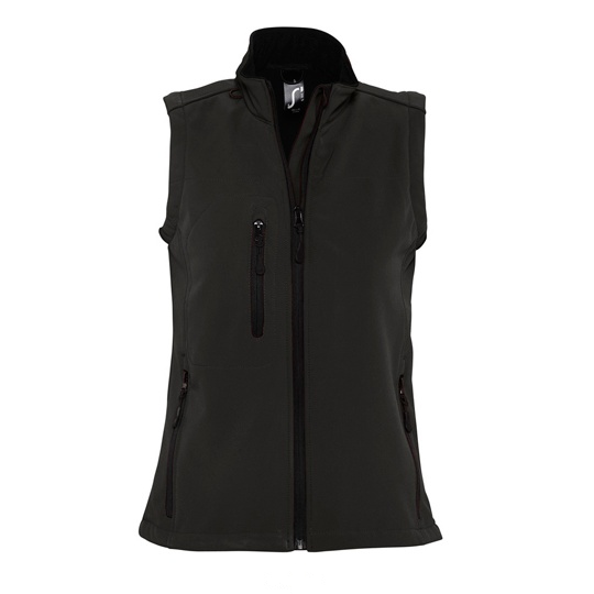 Bezrękawnik Klasyczny Softshell Wodoodporny L847 - Black