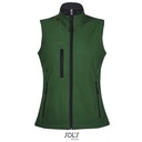 Bezrekawnik Klasyczny Softshell Wodoodporny L847 - Bottle Green