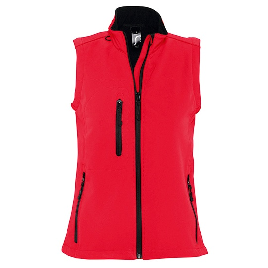 Bezrękawnik Klasyczny Softshell Wodoodporny L847 - Red