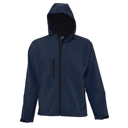 Kurtka Klasyczna Softshell Wodoodporna Oddychająca L848 - French Navy
