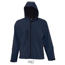 Kurtka Klasyczna Softshell Wodoodporna Oddychajaca L848 - French Navy