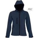 Kurtka Damska Softshell Wodoodporna Oddychająca L849 - French Navy