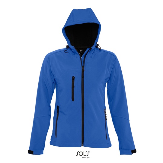 Kurtka Damska Softshell Wodoodporna Oddychająca L849 - Royal Blue 241