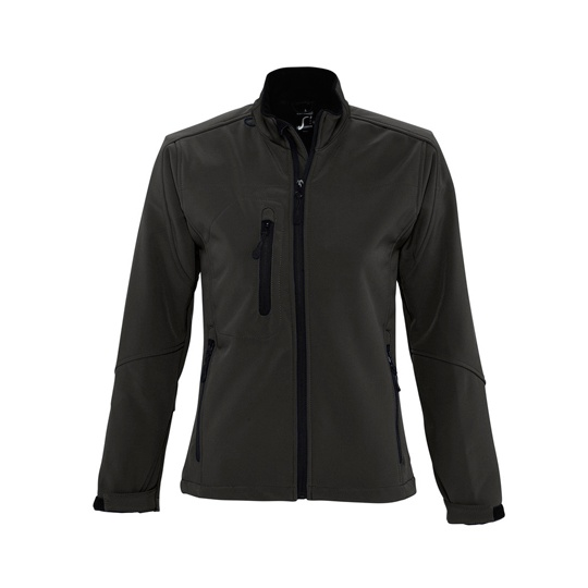 Kurtka Softshell Damska Slim Wodoodporna L863 - Black
