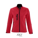 Kurtka Softshell Damska Slim Wodoodporna L863 - Pepper Red