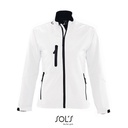 Kurtka Softshell Damska Slim Wodoodporna L863 - White