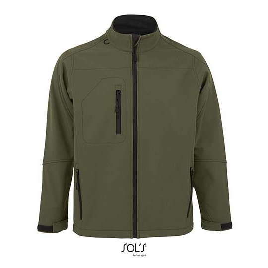 Kurtka Klasyczna Softshell Wodoodporna L866 - Army