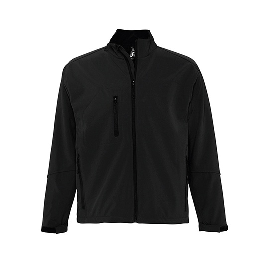 Kurtka Klasyczna Softshell Wodoodporna L866 - Black